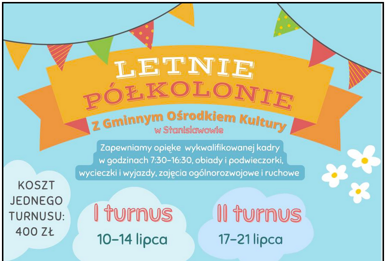 Półkolonie letnie 2023